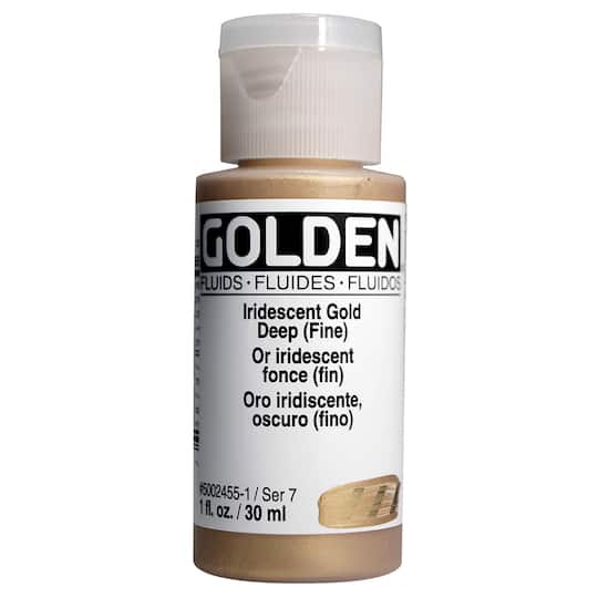 Golden® Iridescent Fluid Acrylics